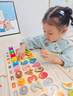 貝初眾嬰幼兒童玩具0-1-3歲積木忙碌板蒙氏早教聰明板益智一歲寶寶玩具 八合一聰明板【水果認知+數字運算+釣魚(yú)套裝】 幼兒玩具男女孩童數字拼裝配對木質(zhì)周歲生日禮物 曬單實(shí)拍圖