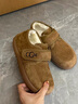 2025冬季新款勃肯鞋軟底鞋子新款時(shí)尚魔術(shù)貼棉鞋豆豆一腳蹬女棉鞋 棕綠色 37 【標準尺碼】 曬單實(shí)拍圖
