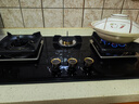 岡田（日本）燃氣灶大尺寸三眼燃氣灶900mm天然氣液化氣猛火家用煤氣灶嵌入式臺式兩用爐具三眼灶灶臺 850mm【R64】鋼化玻璃帶定時(shí) 黑色 【管道-天然氣】 曬單實(shí)拍圖