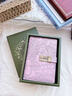 勤得利   B6高顏值密碼本歐式復古密碼鎖筆記本女生精致高檔筆記本加厚皮面文藝日記本送禮禮盒裝可定制 香芋紫 B6 曬單實(shí)拍圖