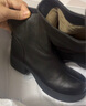 天美意女靴加絨商場(chǎng)同款粗跟復古潮流短靴女時(shí)裝靴新款 黑色 36 曬單實(shí)拍圖