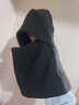 辛叢戶(hù)外騎行保暖面罩帽子男女秋冬季頭盔內膽防風(fēng)面罩護耳護頸電動(dòng)車(chē) 加厚搖粒絨【黑色-1件】防風(fēng)保暖 曬單實(shí)拍圖