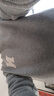 諾帝卡（NAUTICA）男裝秋冬款棉紡磨毛加絨保暖圓領(lǐng)衛衣男KO3402 中花灰03E L 曬單實(shí)拍圖