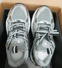 非謎【熱巴/周也同款】銀河老爹鞋女2025春新款厚底增高休閑鞋02HA788 太空銀【鞋底擦色】 37 曬單實(shí)拍圖
