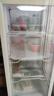 美的（Midea）展示柜冷藏保鮮柜 210升立式單門(mén)飲料柜 便利店冰柜蛋糕柜鮮花柜商用冰箱一級能效留樣柜ML-208DGE 曬單實(shí)拍圖
