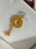 周生生新年禮物黃金吊墜男款女款不含黃金項鏈91007P計價(jià) 4.45克 曬單實(shí)拍圖