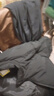 花花公子羽絨棉服男士外套秋冬季加厚棉衣男褂子休閑青年潮流百搭棉襖子男 黑色QWE 4XL [170-185斤] 曬單實(shí)拍圖