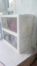 免安裝折疊收納柜衣柜多層儲物柜零食柜箱塑料整理柜 顏色隨機款48CM面寬-1層無(wú)輪 曬單實(shí)拍圖