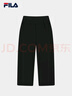 FILA 斐樂(lè )男女情侶款長(cháng)褲26春季新款休閑衛褲寬松運動(dòng)直筒褲子新年褲 【26春季新款-男子直口褲】正黑色-BK XL 曬單實(shí)拍圖