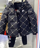斐樂(lè )FILA兒童羽絨服男童2025年冬季新款女童外套滿(mǎn)印中大童面包服 滿(mǎn)印二-ZB 130 曬單實(shí)拍圖