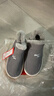 回力老人冬天棉鞋防滑男士家居室內毛絨保暖家用包跟棉拖鞋女冬季 灰色超防滑 40-41 (適合39/40腳穿) 曬單實(shí)拍圖