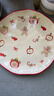 摩登主婦圣誕餐具飯碗家用2026新款高顏值碗具餐盤(pán)子可愛(ài)生日禮物 圣誕小熊8英寸盤(pán)-蝴蝶結小熊 曬單實(shí)拍圖