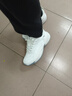 超級安踏ACE丨運動(dòng)休閑鞋男鞋安踏秋季網(wǎng)球復古綿綿彈老爹鞋子112528803U 紙莎白-1 42 /(男8.5碼) 曬單實(shí)拍圖