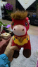 一半天天毛絨玩具馬上有錢(qián)公仔馬年吉祥物福氣馬布娃娃新年馬玩偶年會(huì )禮物 馬上有福馬【紅色】 28厘米 曬單實(shí)拍圖