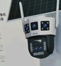 喬安（JOOAN）雙攝1000萬(wàn)攝像頭室外防水家用監控無(wú)線(xiàn)wifi網(wǎng)絡(luò )全彩夜視監控器360度無(wú)死角全景云臺旋轉手機遠程 曬單實(shí)拍圖