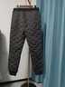 莫代爾輕薄羽絨褲男士?jì)饶懚?026新款東北哈爾濱防寒內穿修身保暖棉褲 深灰色-90白鴨絨全填充 M /28碼(適合95-105斤) 曬單實(shí)拍圖