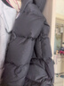 巴布豆（BOBDOG）95絨兒童羽絨服中長(cháng)款A類(lèi)三防面料保暖冬季外套 曬單實(shí)拍圖