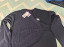 大嘴猴（paul frank）長(cháng)袖t恤男士純棉外套男春秋季潮牌衛衣男打底衫上衣 藏青色 XL 曬單實(shí)拍圖
