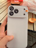 秒揚 櫻花粉荔枝紋理適用蘋(píng)果17pro手機殼iphone16promax帶鏡頭膜15新款14全包防摔13輕奢12高級感 【純白色】荔枝紋水晶鏡頭 iPhone 17 Pro Max 曬單實(shí)拍圖