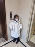 久品鹿羽絨服兒童中長(cháng)款收腰連帽女童中大童加厚外套免洗防水童裝鴨絨服 黑色 中長(cháng)款羽絨服 160 -建議身高150-160cm 曬單實(shí)拍圖