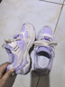 巴拉巴拉童鞋兒童運動(dòng)鞋女童鞋2025新秋冬鞋子防滑老爹鞋加絨甜美 曬單實(shí)拍圖