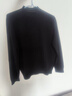布先生【雙層保暖羊毛衫-小高領(lǐng)】長(cháng)袖男士針織衫春秋百搭打底衫BT15387 鋼琴黑【小高領(lǐng)】 M (170) 曬單實(shí)拍圖