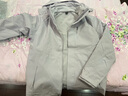 羅蒙戶(hù)外三合一沖鋒夾克衣服男動(dòng)靜可拆卸抓絨內膽情侶款登山保暖外套 7J58659B云紫【女款】 L (170) （適合110-135斤） 曬單實(shí)拍圖
