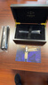 派克（PARKER）【新年禮物】高端鋼筆 馬年禮盒送禮生日禮物輕奢禮品 18K金筆尖 卓爾麗雅黑金墨水筆+木制禮盒 曬單實(shí)拍圖