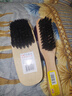 仟居佳鞋油刷家用皮鞋刷子軟毛鞋油拋光刷套裝清潔多功能長(cháng)柄鬃毛擦鞋刷 手柄拋光1把+大絨面刷1把 曬單實(shí)拍圖