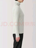MUJI女式 使用大豆纖維羅紋編織高領(lǐng)長(cháng)袖T恤打底衫女款上衣BB2Q5A4A 淺綠色 XL （165/92A） 曬單實(shí)拍圖