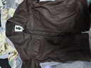 杰克·瓊斯（JACK&JONES）25年春春秋季外套男款商務(wù)休閑夾克純色PU皮衣通勤多口袋外套男裝 E09巧克力棕色 M （175） 曬單實(shí)拍圖