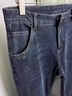 真維斯牛仔褲男2025新款潮牌高端秋冬款寬松直筒九分褲休閑男士褲子 藍灰色7039（九分） 32 曬單實(shí)拍圖