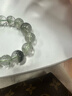 石玥珠寶天然聚寶盆綠幽靈散珠單珠水晶手鏈手串配珠 附鑒定證書(shū)11-12mm 曬單實(shí)拍圖