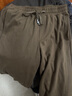 森馬（Semir）休閑褲男基礎中性款寬松直筒褲秋冬季情侶長(cháng)褲運動(dòng)針織褲子黑色 咖啡50800 L 曬單實(shí)拍圖
