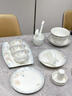家用景德鎮餐具套裝碗套裝中式高端景德鎮陶瓷送禮碗碟盤(pán)子整套 56件套裝丨實(shí)用推薦丨禮盒裝 曬單實(shí)拍圖