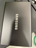 三星（SAMSUNG） 2TB Type-c USB 3.2 移動(dòng)固態(tài)硬盤(pán)（PSSD） T7 灰色 NVMe傳輸速度1050MB/s 手機直連筆記本外接 曬單實(shí)拍圖