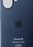 Apple/蘋(píng)果 iPhone 16 硅膠手機殼-黑色 磁吸手機殼蘋(píng)果16手機殼蘋(píng)果手機殼全包 曬單實(shí)拍圖