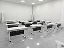 惠尋折疊會(huì )議桌培訓桌椅組合雙人課桌可移動(dòng)拼接會(huì )議條形長(cháng)桌電腦桌椅 1200*400*750【顏色可選/不能對拼】 曬單實(shí)拍圖