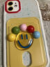 孜泰 適用蘋(píng)果11手機殼iphone11保護套立體個(gè)性創(chuàng  )意防摔殼【立體笑臉-送掛繩】 曬單實(shí)拍圖