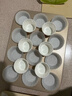 十色生活12連老式雞蛋糕模具家用不沾甜甜圈無(wú)水6馬芬烤盤(pán)烤箱用9烘焙工具 12連馬芬蛋糕模具 【送100個(gè)紙托】 曬單實(shí)拍圖