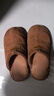 樸西棉拖鞋女秋冬季室內家居麂皮絨棉拖保暖情侶棉拖男 深咖 40-41 曬單實(shí)拍圖