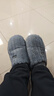 胖東來(lái)男士棉拖鞋男士秋冬室內家庭大尺寸厚底防滑保暖長(cháng)毛胖東來(lái)同款 深灰色 46 _47_【適合45_46腳穿】 曬單實(shí)拍圖