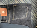 柒牌【含羊毛】男裝牛仔褲含莫代爾2025秋冬男褲耐磨直筒彈力 曬單實(shí)拍圖