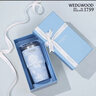 Wedgwood[新年禮物]陶瓷內膽漫游美境吸管杯藍592ml保冷杯保溫杯高顏值 曬單實(shí)拍圖