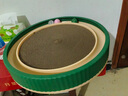 GERTHRON貓抓板帶球超大號圓形不掉屑耐磨一體貓窩磨爪貓玩具寵物貓咪用品 輕奢綠【大號直徑45cm】可作貓轉盤(pán) 貓抓板 貓窩 現在下單即送【鈴鐺球+薄荷球+炫光球】 曬單實(shí)拍圖