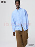 優(yōu)衣庫合作款男裝女裝寬松襯衫/長(cháng)袖襯衣休閑480294 61 水藍色 M 曬單實(shí)拍圖