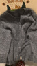 恒源祥【拉毛工藝】女裝拉絨羊毛衫開(kāi)衫秋冬針織衫寬松含羊絨毛衣外套 天幕灰 均碼 /165/88A 曬單實(shí)拍圖