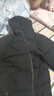 花花公子冬季羽絨棉服面包加棉加厚保暖可脫卸帽羽絨襖子外套男棉襖派克服 黑色 下滑選遲碼 4XL 145-165斤 曬單實(shí)拍圖