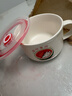 陶瓷保鮮碗泡面杯帶蓋帶手柄學(xué)生上班微波爐加熱密封便當飯盒飯碗 中號面杯-薪想事成 曬單實(shí)拍圖