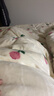 蘇萱冬季加厚牛奶絨四件套加絨保暖珊瑚絨被套法蘭絨床單被罩床上用品 粉嫩小郁金 1.8m 床單款 四件套-被套200x230cm 曬單實(shí)拍圖